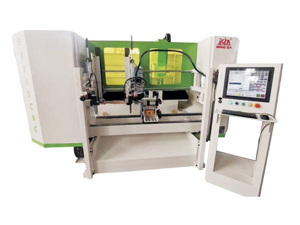 Five-axis turning and milling complex machining center